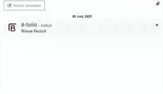 Chatter - Interne notitie