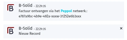 Chatter informatie